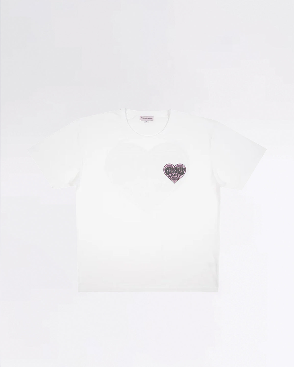T-SHIRT HEART WHITE